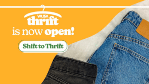 WUSA Thrift is now open! Shift to thrift