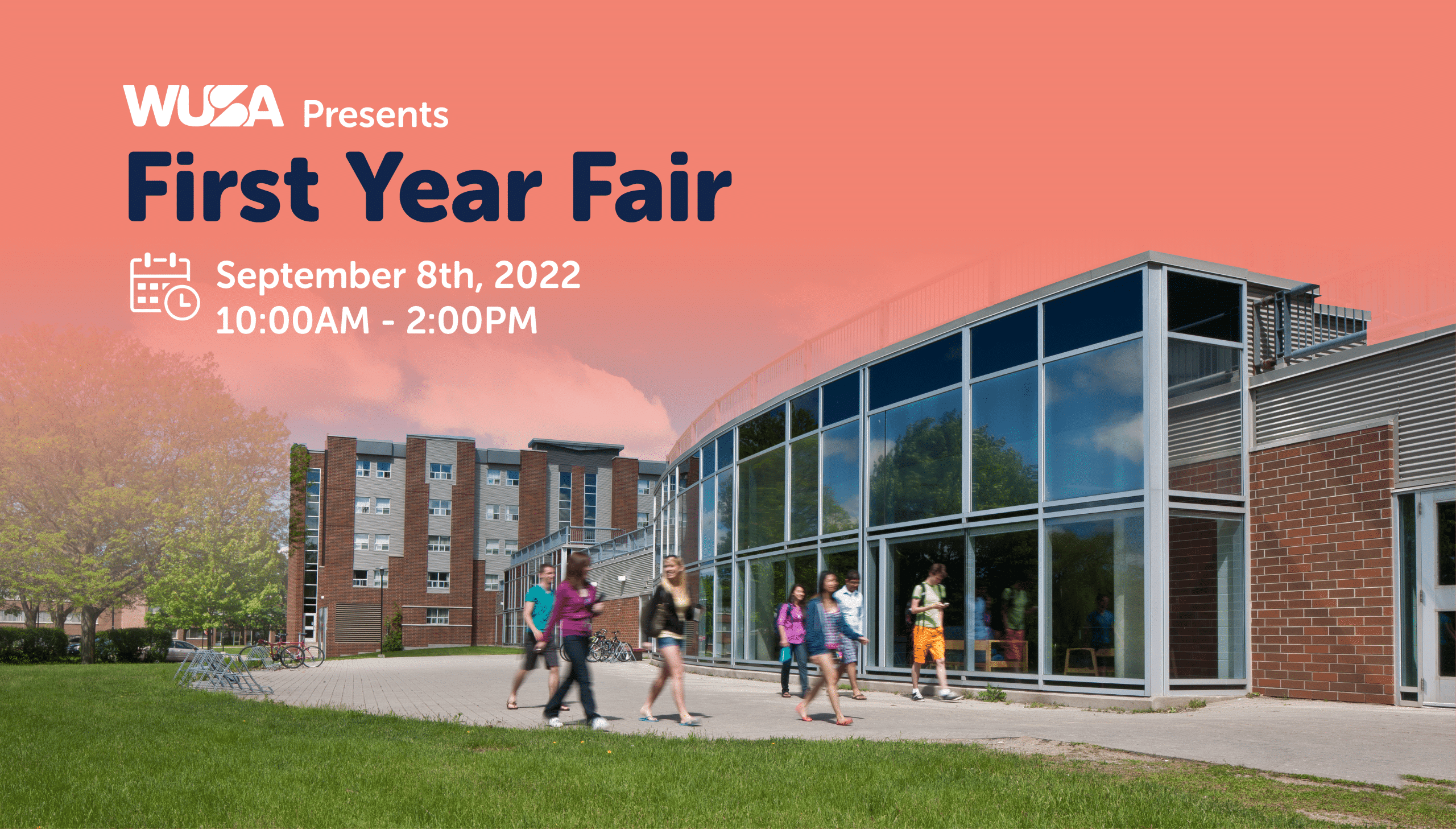 WUSA Presents First Year Fair. September 8th 10:00am to 2:00pm