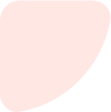 An abstract shape with a rounded, organic appearance, featuring light pink coloration. The shape has a smooth, flowing outline and lacks sharp angles or straight edges, creating a soft and gentle visual impression. The background is white.