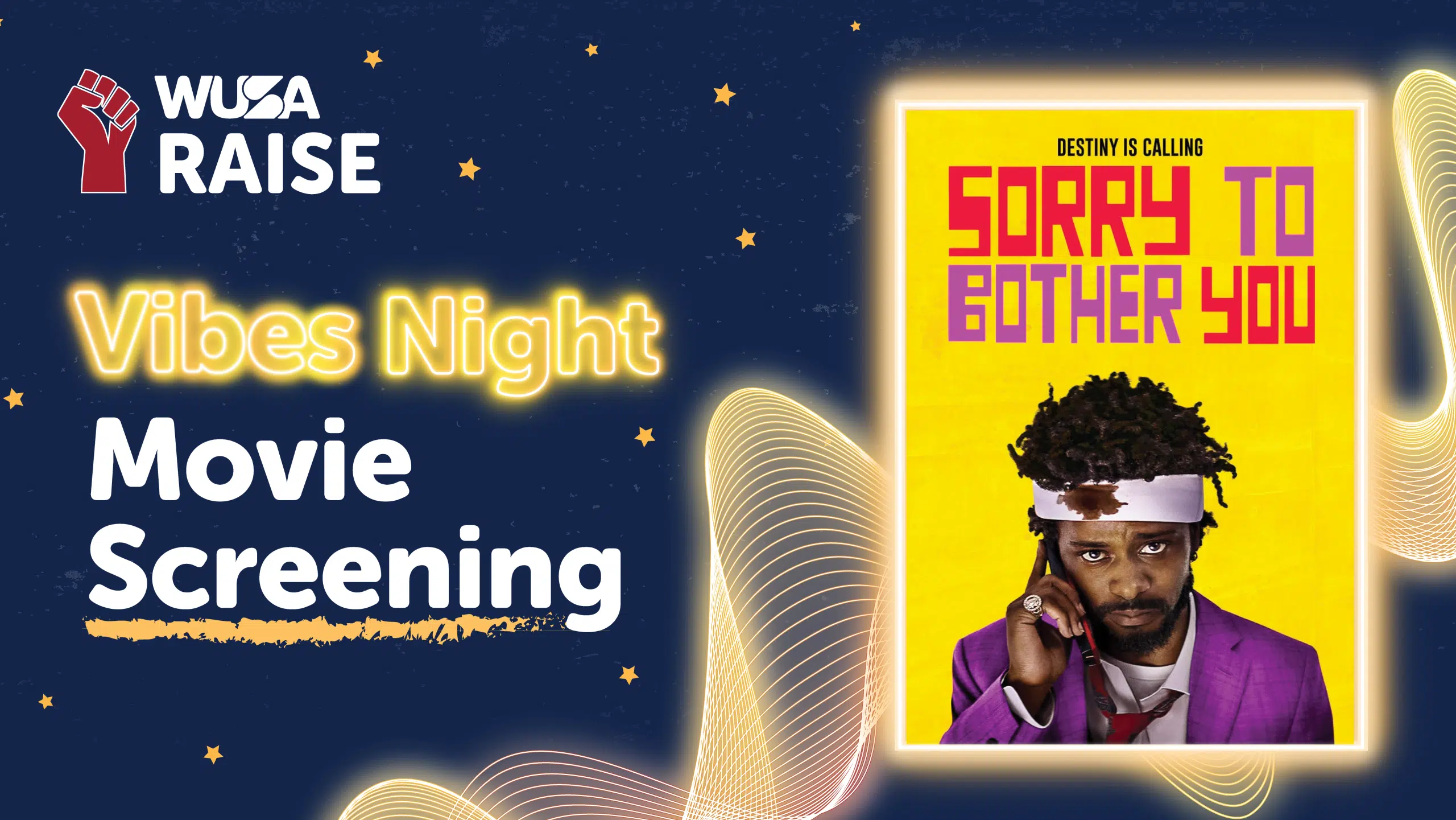 Vibes night movie screening: Sorry to bother you