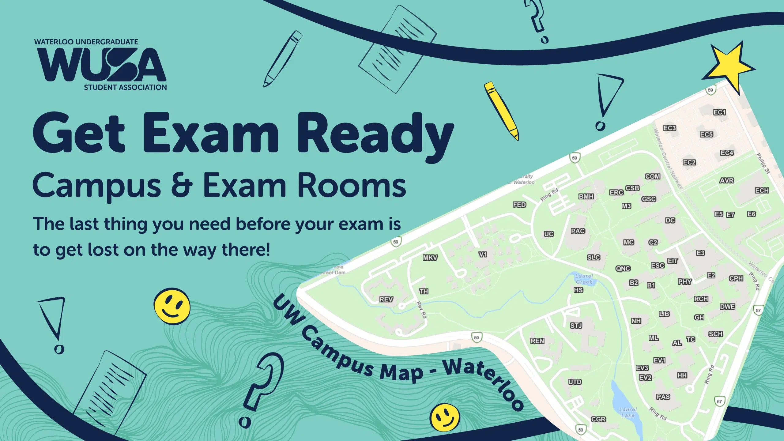 Get Exam Ready - Campus & Exam Room Maps