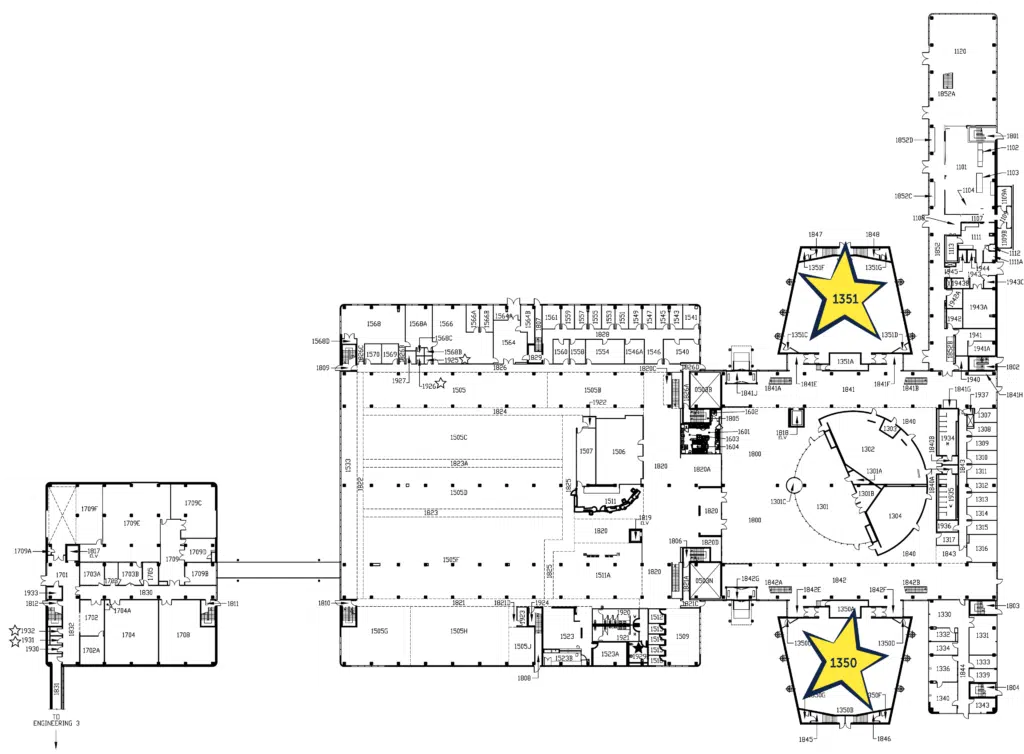 Map of DC first floor