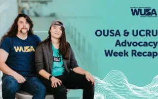 OUSA & UCRU Advocacy Week Recap