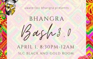 Bhangra Bash 3.0 Ticket and Event Poster