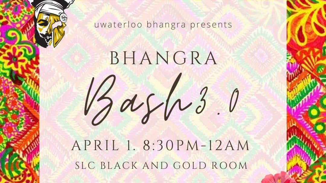 Bhangra Bash 3.0 Ticket and Event Poster