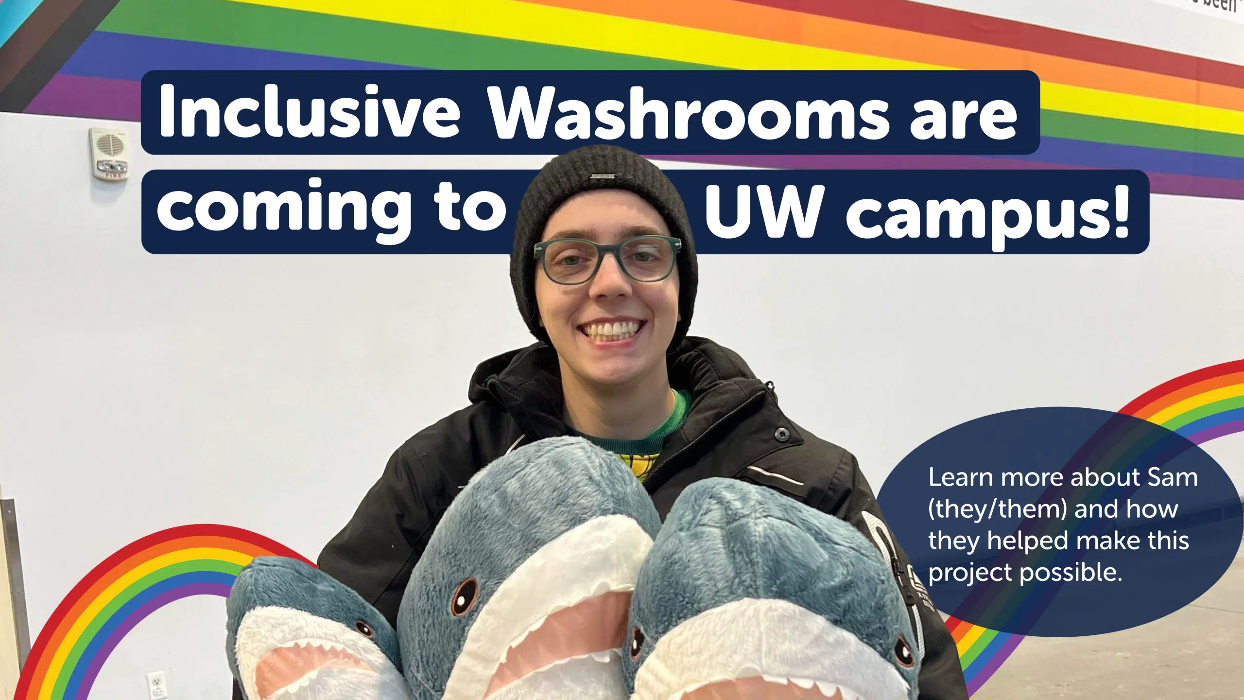 Inclusive washrooms are coming to UW campus!
