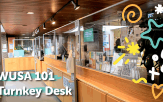 WUSA's Turnkey Desk.