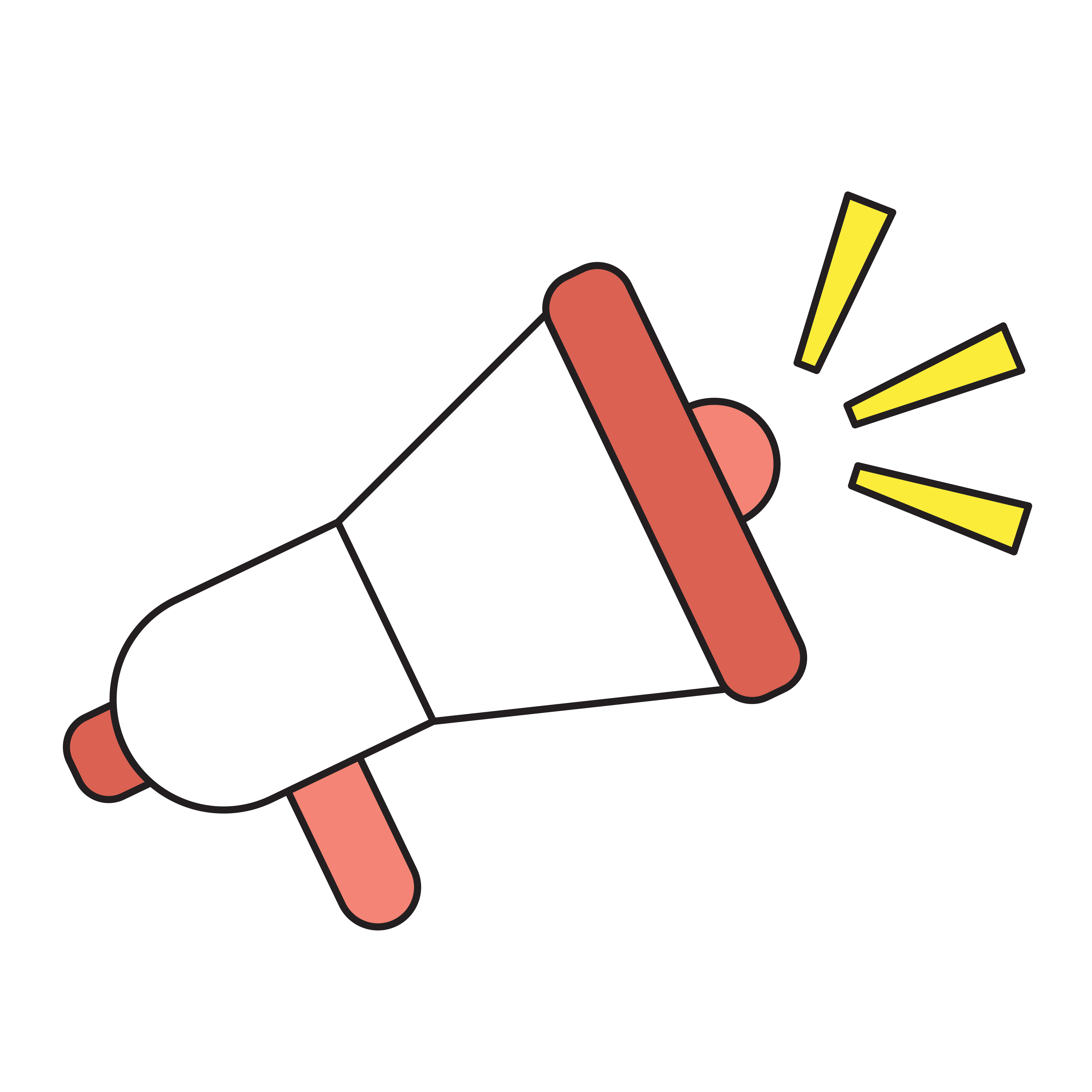 Advocacy megaphone icon