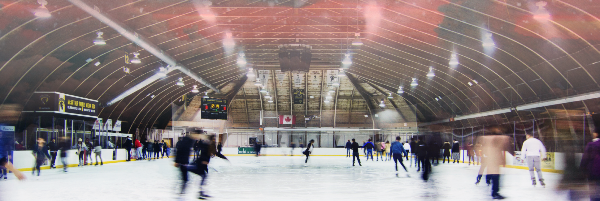 Welcome Week skating event.