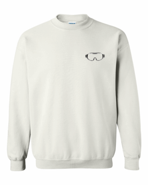 Light gray Science Orientation Hoodie (Copy) featuring a small ski goggles graphic on the left chest area.