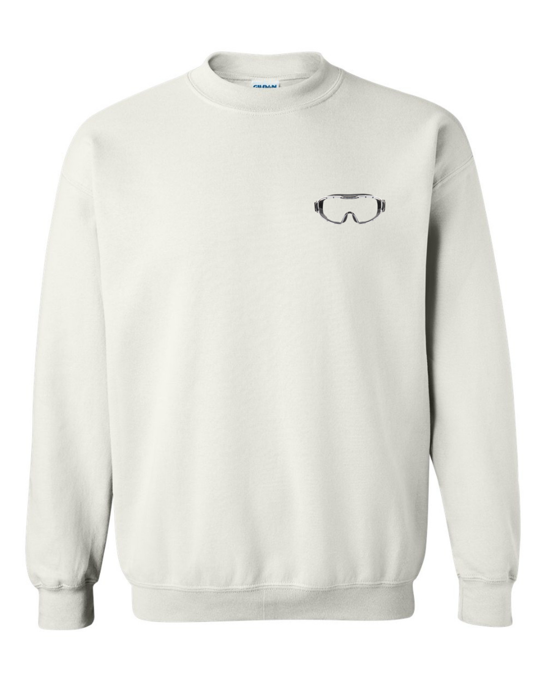 Light gray Science Orientation Hoodie (Copy) featuring a small ski goggles graphic on the left chest area.