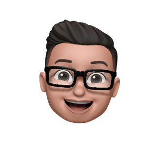 Samir A smiling cartoon avatar with glasses, short dark hair, and wide eyes on a white background.