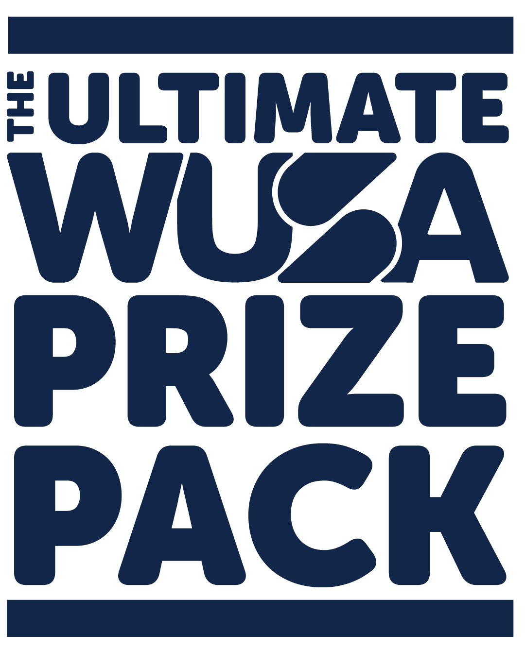 Bold navy text reads: “The Ultimate WUSA Prize Pack” on a light background, perfect for Clubs and Societies eager to stand out at the next Fair.