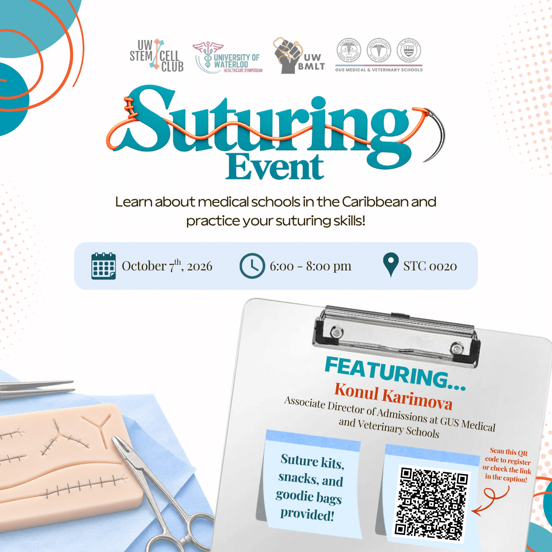 Flyer for an October 7, 2026, suture workshop with Konul Karimova, including a registration QR code.